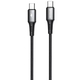 Кабель для зарядки Proove WireX Pro, Type-C to Type-C, 60W, длина 2 м, Черный (CCWX60002221) - изображение 1