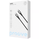 Кабель для зарядки Proove WireX Pro, Type-C to Type-C, 60W, длина 1 м, Черный (CCWX60002201) - изображение 2