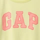 Дитяча футболка для дівчинки Gap 161488355 80 см Жовта (1159839508) - зображення 3