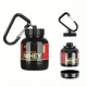 Брелок с карабином для протеина ON GOLD STANDARD WHEY 100 мл портативная баночка для спортивного питания - изображение 2