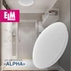 Світильник Cвітлодіодний Накладний ELM Alpha 24W 4000К IP20 Білий (26-0113) - зображення 4
