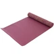 Килимок для йоги Льняний (Yoga mat) двошаровий 6мм (розмір 185x62x0, 6см, джут, Бордовий) (FI-2441_Бордовий) - изображение 2