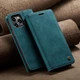 Чехол книжка Caseme с магнитом для iPhone 11 Pro Max зеленый бумажник - изображение 1