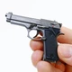 Сувенирный Пистолет Pietro Bereta M92 Graphite Мини Пистолет (01510) - изображение 1