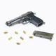 Сувенирный Пистолет Pietro Bereta M92 Graphite Мини Пистолет (01510) - изображение 7