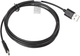 Kabel Lanberg USB-A - USB-C M/M 2.0 1 m Black (CA-USBO-10CC-0010-BK) - obraz 2