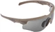 Окуляри балістичні Wiley X Rogue Comm. 3 лінзи (Grey/Clear/Rust) Tan - зображення 1