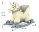 Konik na biegunach Milly Mally Polly Beige (5901761124002) - obraz 2
