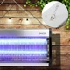 Электрическая мухобойка Maltec 110042 40 В 250 м2 ультрафиолетовая лампа приманка для комаров выдвижной поддон - изображение 6
