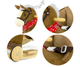 Konik na biegunach Milly Mally Polly Dark Brown (5901761123982) - obraz 6