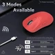 Ігрова бездротова миша ATTACK SHARK X3 Red PAW3395, 26000 DPI, 2.4G/Bluetooth/Кабель - зображення 12
