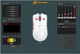 Мышь ATTACK SHARK X11 White Беспроводная Игровая (2.4G, Bluetooth), PAW3311, 22000 DPI - изображение 7