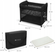 Łóżeczko turystyczne Kinderkraft Moon Dream Black (5902533925933) - obraz 12