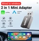 Адаптер Xuda 2025 для беспроводного Apple CarPlay / Android Auto - зображення 6