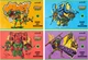 Набір альбомів для малювання Kite Ninja Turtles 12 аркушів A4 на скобі 20 шт (NT25-241) - зображення 1