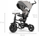 Триколісний велосипед Qplay Rito Star Grey (5061047480212) - зображення 9