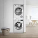 Универсальный комплект для установки стиральных машин и сушилок Kiss Core Stacking kit W600 DE White - изображение 3