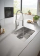 Мийка для кухні із нержавіючої сталі Grohe K700U (31574SD1) - изображение 10