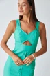 Сарафан міді з декоративним вирізом Wear me L Зелений (трава) (16_24_62-1_9565) - изображение 4