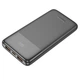Павербанк HOCO J121 10000 mAh 22.5W 2USB/Type-C Портативный внешний аккумулятор Power Bank с быстрой зарядкой PD20W+QC3.0 Black - изображение 4