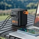 Павербанк для ноутбука HOCO J152 Pro 80000 mAh 65W 4USB/2Type-C Портативный внешний аккумулятор Power Bank с быстрой зарядкой и фонариком Black - изображение 2