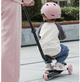 Самокат дитячий Qplay Sema Evo 3 в 1 Coral Pink (6310) (5061047482049) - зображення 17