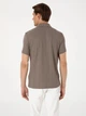 Поло длинное мужское Pierre Cardin G021SZ011-000-2248489(Kahverengi) 2XL Коричневое (8683858804253) - изображение 2