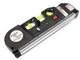 Лазерный нивелир Laser Level Pro 3 с линейкой рулеткой и пузырьковыми уровнями - изображение 3