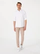 Рубашка хлопковая мужская Pierre Cardin G021SZ004-000-2211547(beyaz) L Белая (8683858544432) - изображение 3