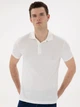 Поло длинное мужское Pierre Cardin G021SZ011-000-2248489(Beyaz) XL Белое (8683858804345) - изображение 4