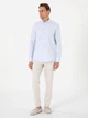 Сорочка бавовняна чоловіча Pierre Cardin G021SZ004-000-2211547 (Aсık Mavi) 3XL Блакитна (8683858544456) - зображення 3