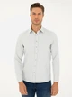 Рубашка мужская Pierre Cardin G021GL004-000-2084750(Gri) 2XL Серая (8683857909867) - изображение 1