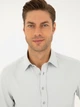 Рубашка мужская Pierre Cardin G021GL004-000-2084750(Gri) 2XL Серая (8683857909867) - изображение 5