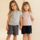 Повсякденні трикотажні шорти для хлопчика Trendy Tot 03-01305 сірий 104 см (4 роки) - зображення 3