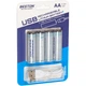 Акумулятор Beston AA USB Type-C 1460mAh 1.5V Li-ion * 4 (2AC-60/AA620265) - зображення 1