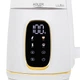 Скляний електричний чайник Adler AD 1305 LED 1.7л 2200Вт 40°C-100°C white gold - изображение 4