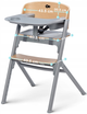 Дерев'яний стільчик для годування Kinderkraft Livy Oak з гойдалкою Calmee (5902533919031) - зображення 7