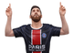 Фігурка Footballs Finest Paris Saint-Germain Lionel Messi 60 см (5056122519871) - зображення 5