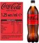 Упаковка безалкогольного напитка Coca-Cola Zero 1.25 л х 6 шт (5449000023742) - изображение 3
