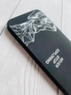 Матовый черный чехол на iPhone 14 Pro Max Путешествуй (принт 407) - изображение 3
