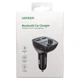 Автомобильное зарядное устройство с FM-модулятором UGREEN CD229 / TF Slot 31.5W, Black - изображение 2