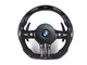 Руль из кованого карбону фіолетовий BMW M + Led екран F-Series F15 F16 F20 F21 F25 F26 F30 F31 F32 F34 F35 F36 - изображение 1