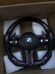 Руль из кованого карбону фіолетовий BMW M + Led екран F-Series F15 F16 F20 F21 F25 F26 F30 F31 F32 F34 F35 F36 - изображение 4