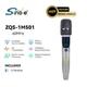 Беспроводной микрофон для караоке Sing-e ZQS-2M502 комплект из 2 шт Серый 57222 - изображение 10