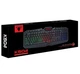 Клавіатура Jedel k504 usb, довжина кабелю 170см, (Eng/Укр/Рус), (483х188х35 мм) Black, 104к - зображення 3