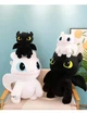 Мягкая игрушка обнимашка Дракон Ночная Фурия Беззубик 75 см My Kigu Плюшевый Черный (9081/75) - изображение 7