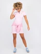Платье-футболка короткое летнее женское U.S. Polo Assn 216326-ZH00A(Blossom Pink) XS Розовое (786662325360) - изображение 3