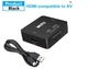 Конвертер Voltronic Mini, HDMI to AV, HDMI to RCA ВЫХОД 3RCA (мама) на ВХОД HDMI (мама), 720P/1080P - зображення 3