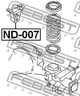 Відбійник амортизатора Febest (ND007) - зображення 3