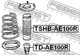 Відбійник амортизатора Febest (TDAE100R) - зображення 2